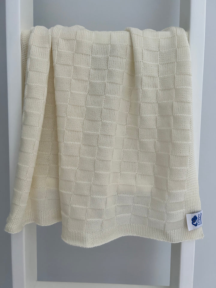 Heirloom Merino Baby Blanket and Beanie Gift Set