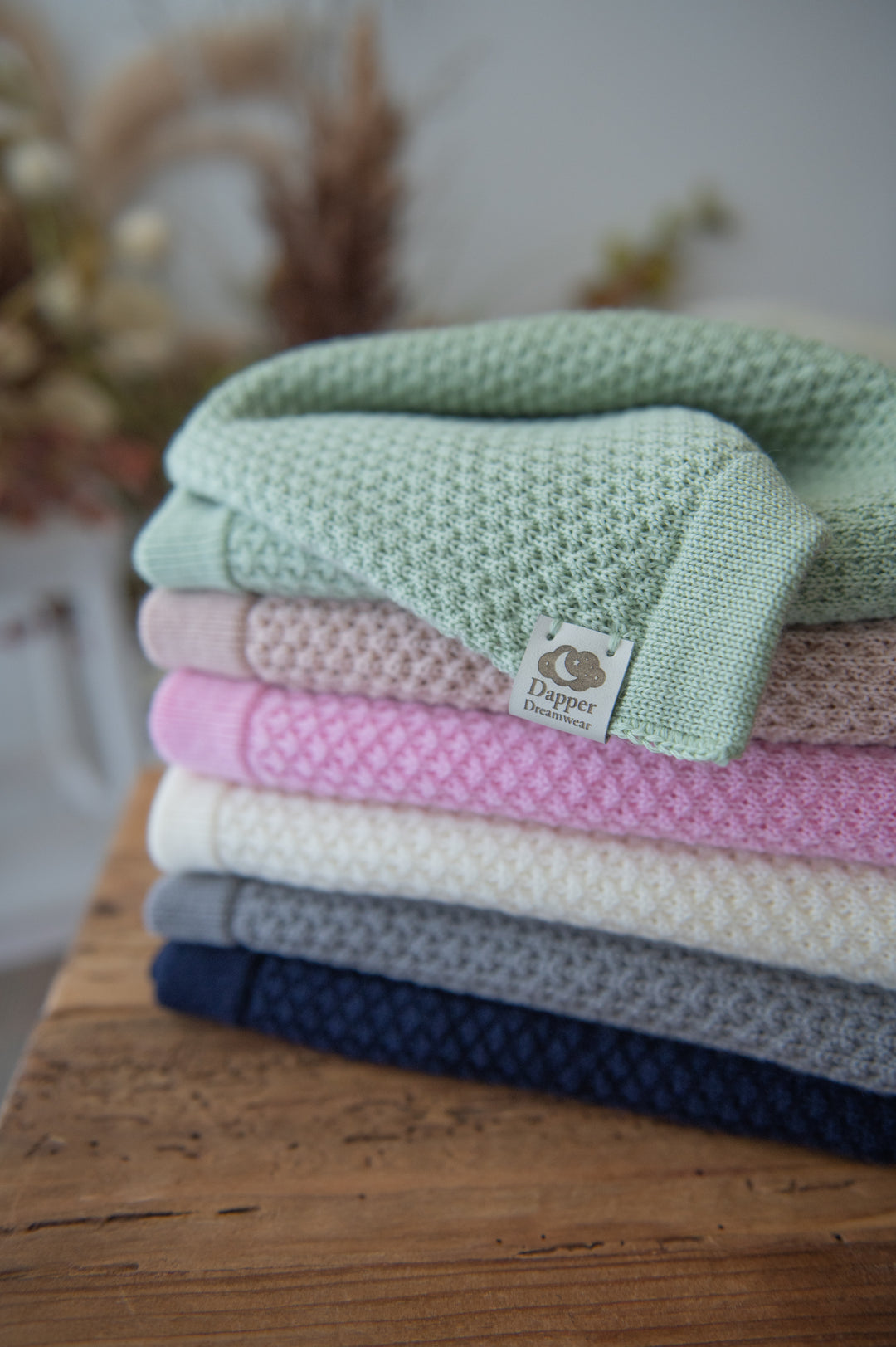 Dapper Dreamwear Baby Blanket and Beanie Gift Set