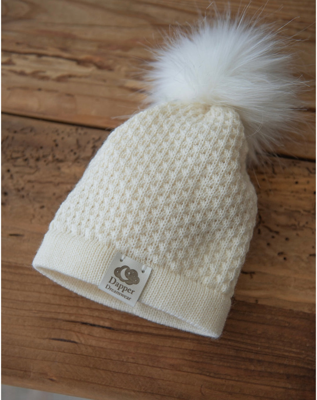Dapper Dreamwear Woollen Pom Pom Beanie