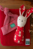 Merino Wool Baby Blanket ,Hat and Soft Toy Gift Set.